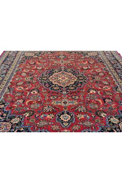 Laal Kashan Jewel 9 X 12 Feet Persian Carpet