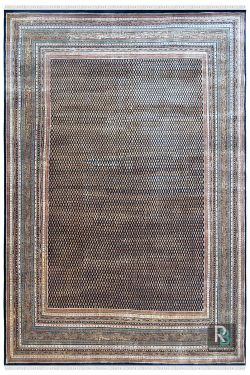 Snake Print Wool Area Rug