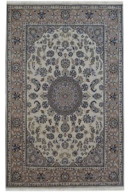 Oval Chakra Persian Handknotted Carpet