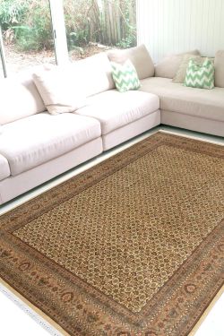 Beautiful Pale Bidjar Woolen Area Rug