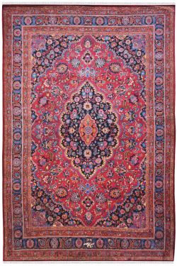 Cherry Blossom Kashan Handknotted Carpet