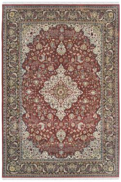 Laal Pendulum Medallion Rug