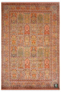 Art of Persia Beautiful Silk Area Rug