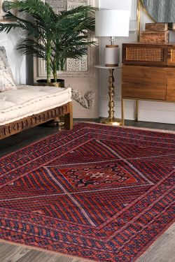 Kilim Medallion Tribal Kilim Area Rug