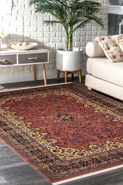 Floral Medallion Handmade Wool Carpet