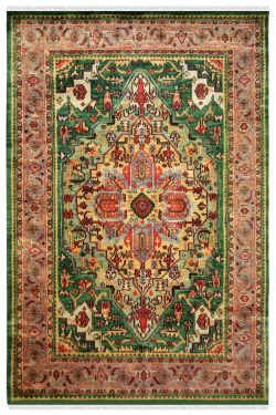 Mughal Kashan Wool Carpet