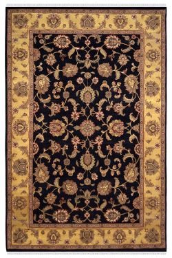 Floral Jaal Wool Traditional Area Rug