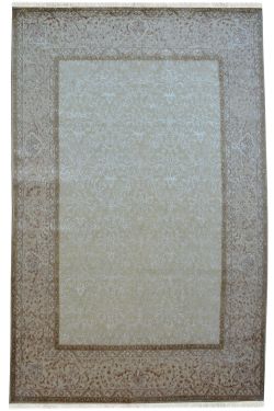 Ivory Summer Self Wool Large Rug