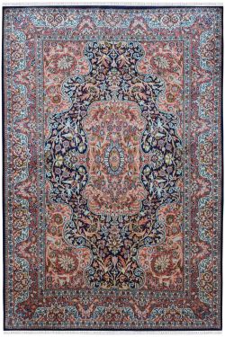 Victorian Mahal Pure Traditional Silk Rug