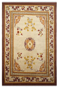Floral Branch Beautiful Wool Area Rug