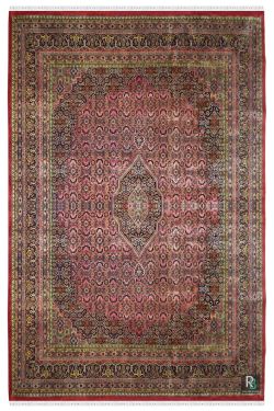 Salmon Bidjar Beautiful Handknotted Large Wool Rug