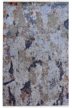 Stone Clad Gray Wool Carpet 