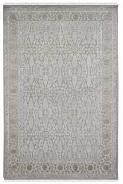 Soothing Grey Handmade Area Rug