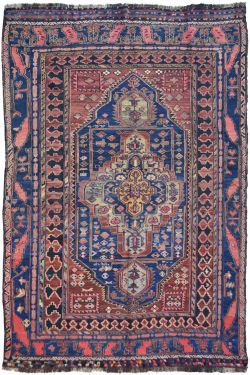 Persian Kilim Flat-Woven Handmade Rug