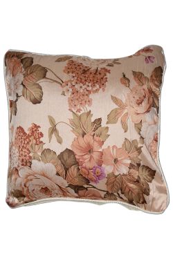 Floral Satin  Pillow 