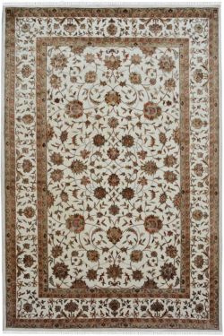 Meena Khanif Floral Motif Wool Rug