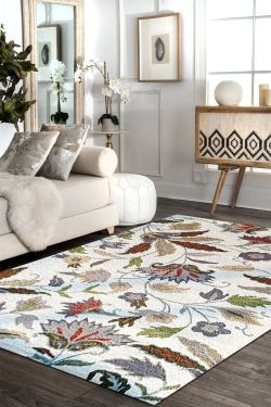 Floral Paradise Beautiful Handmade Tufted Carpet