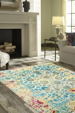 Floral Mixup Handknotted Wool Carpet 