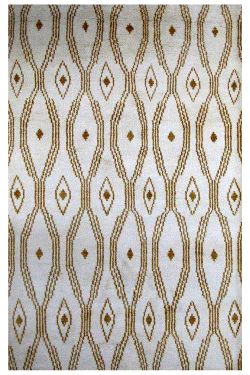 Dew Drop Moroccan Handmade Pure Wool Rug