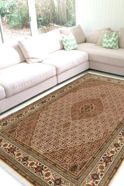 Ivory Bidjar Handmade Woolen Area Rug