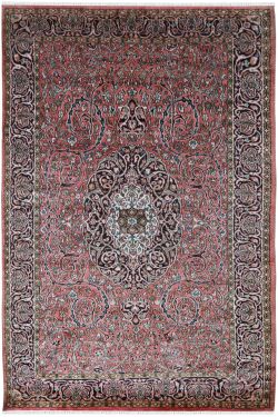 Jewel Tabriz Handmade Kashmir Silk Rug