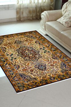 Kashan Mustard Area Rug