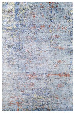 Wall Painting Print Handknotted Area Rug