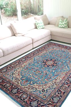 Neel Petal Tabriz Carpet