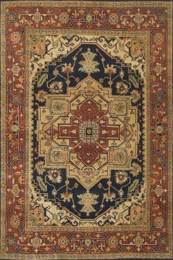Heriz Oushak Traditional Handknotted Rug