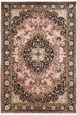 Pink Gumbh Traditional Wool Area rug
