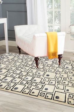 Puzzle Woolen Area Rug