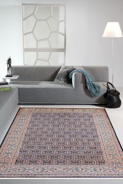 Royale Blue Seneh Silk Carpet