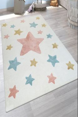 Star Kids Handknotted Rug