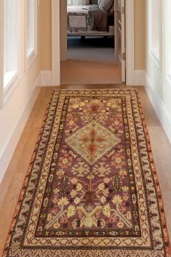 Traditional Hamadan Turkish  Vintage Area Runner
