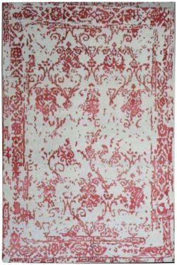Rustfully Modern Handknotted Carpet