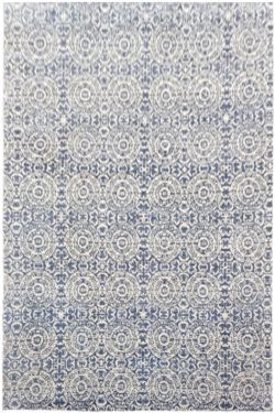 Circular Queue Handknotted Modern Rug