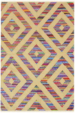 Five Diamond Cotton Handwoven Durry