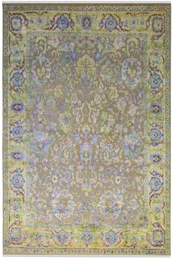 Vintage Murmur Sari Silk Carpet