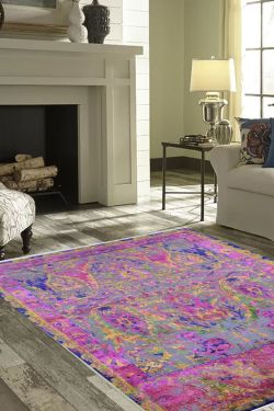 Queen of Hearts Hand Knotted Carpet