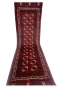 Baluch Stamped Handknotted Wool Afghani runner