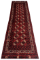 Baluch Stamped Handknotted Wool Afghani runner