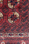 Baluch Stamped Handknotted Wool Afghani runner
