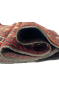 Baluch Stamped Handknotted Wool Afghani runner