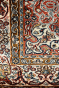 All over Kashan Medallion Sher Silk Carpet