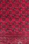 Central Motif Afghani Maroon Handknotted Area Rug