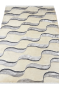 Oceanic Waves Handknotted Wool Rug 
