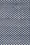 Navy Knot Patio Handcrafted Outdoor Carpet