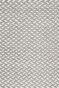 Grey Mesh Pattern Handmade Outdoor Rug