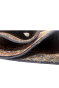 All over Kashan Medallion Sher Silk Carpet
