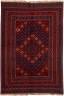 Afghan Blue Flat Weave Kilim Rug